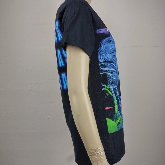 NWT Lady Gaga Enigma Las Vegas black short sleeve t-shirt womens Small - Picture 4 of 9